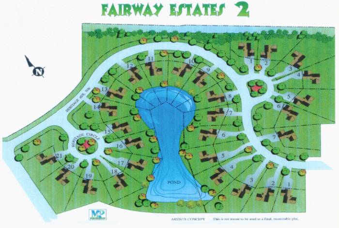 Fairway Estates map